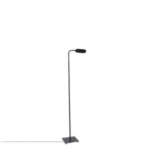 QAZQA Moderne Stehlampe schwarz inkl. LED 4-stufig dimmbar - Botot