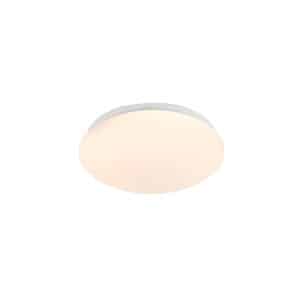 QAZQA Moderne Deckenleuchte weiß 26 cm inkl. LED - Iene