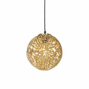 QAZQA Art Deco Hängelampe Gold - Maro