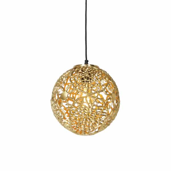 QAZQA Art Deco Hängelampe Gold - Maro