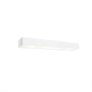 QAZQA Design längliche Wandleuchte weiß 60 cm - Houx