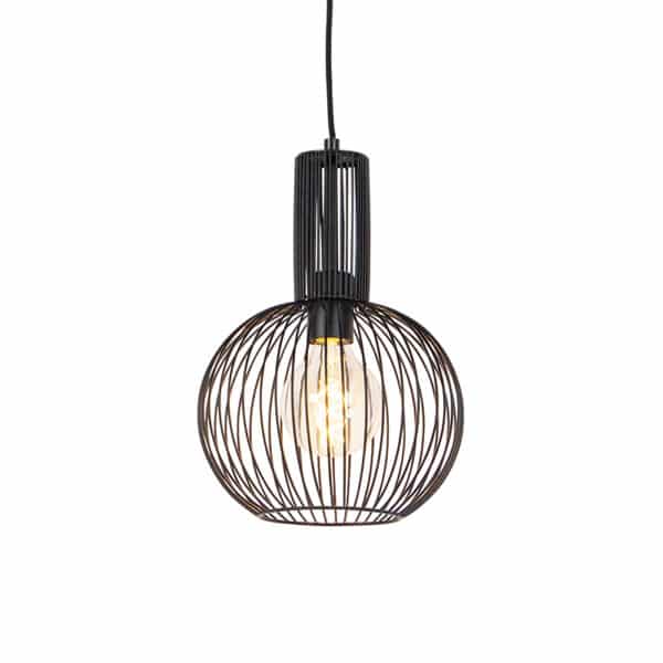 QAZQA Design Hängelampe schwarz - Schneebesen
